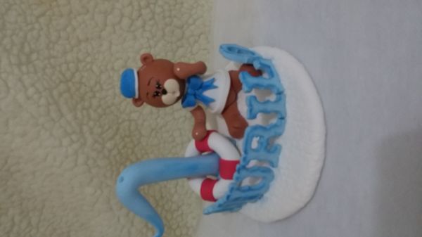 Vela personalizada ursinho